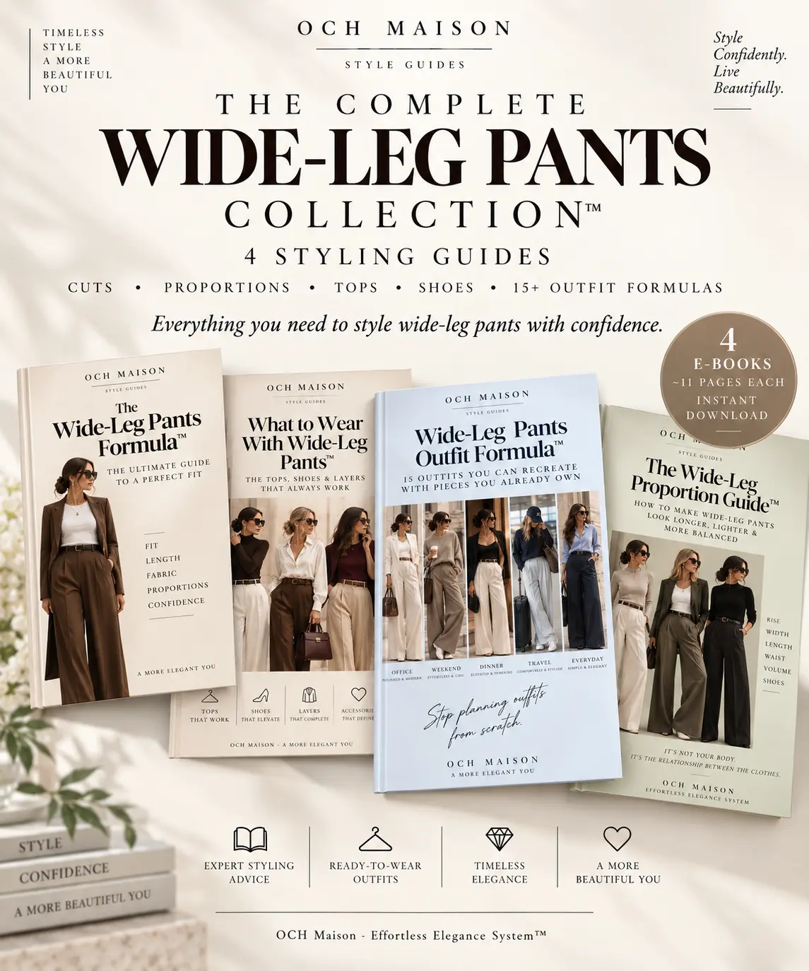 The Complete Wide-Leg Pants Collection digital bundle