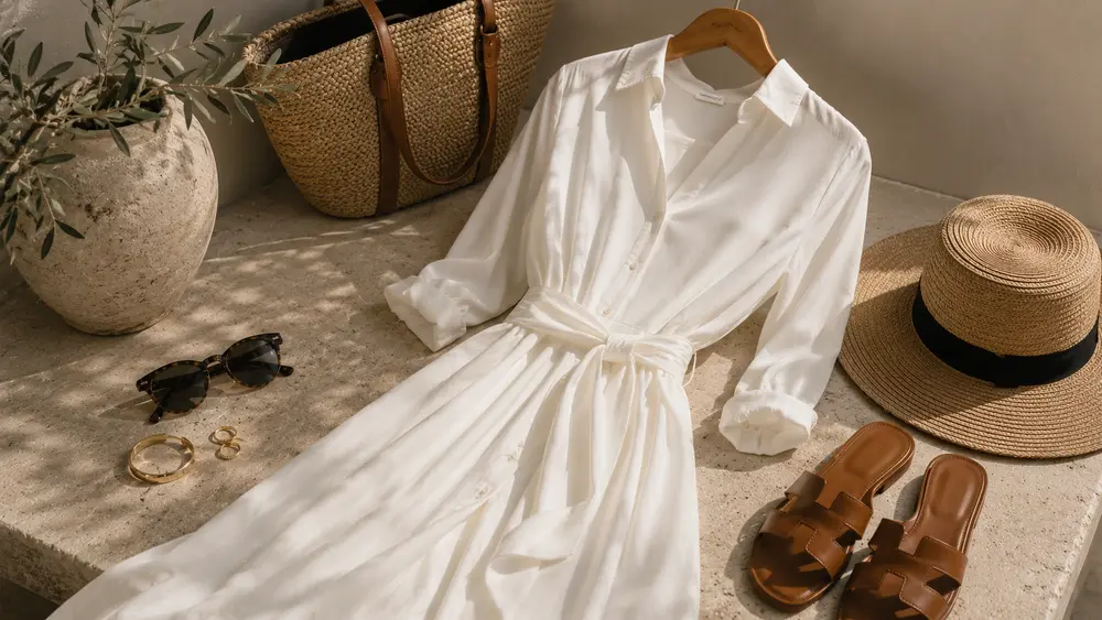 Elegant linen dresses