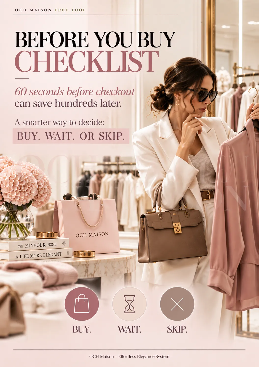 Before You Buy Checklist by OCH Maison